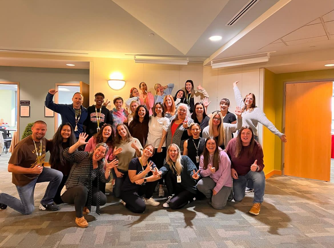 Compassion Fatigue workshop group photo at Ontario Shores in Whitby Ontario